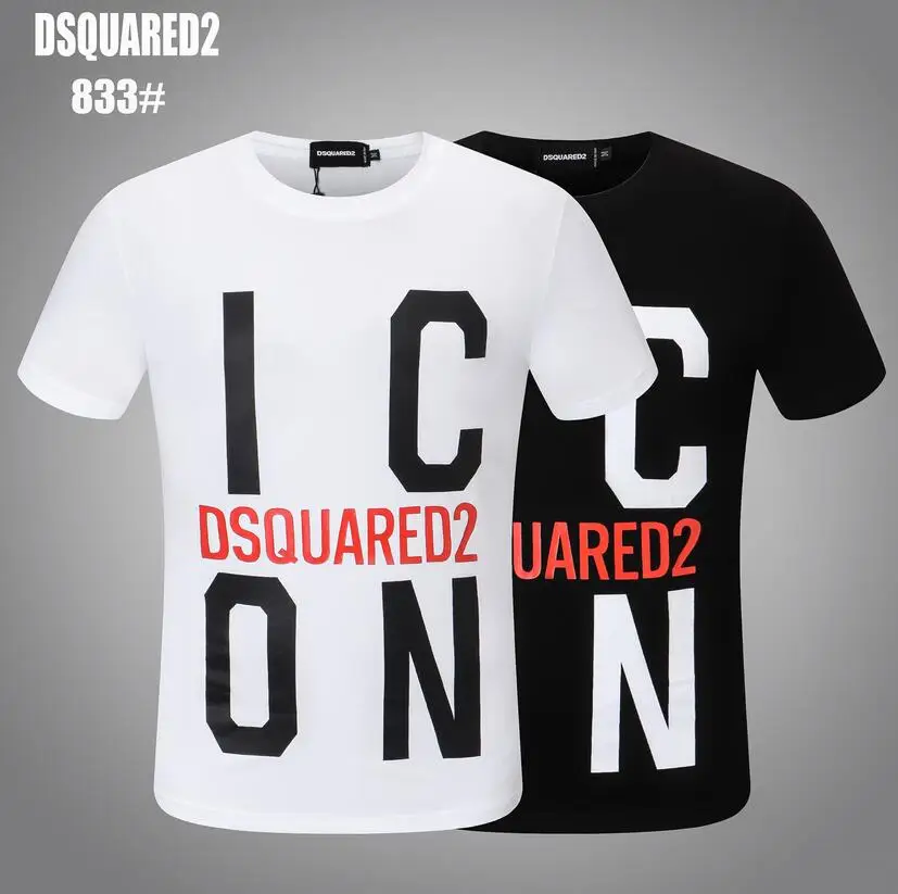 Top Clothes Summer Dsquared2 Street Hip-Hop O-Neck Short-Sleeved T-shirt Cotton Locomotive Letter Printing DSQ2 Casual Tee Men
Top Clothes Summer Dsquared2 Street Hip-Hop O-Neck Short-Sleeved T-shirt Cotton Locomotive Letter Printing DSQ2 Casual Tee Men