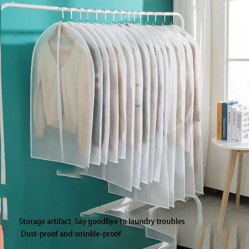 Dustproof Clothes Dust Cover Long Dress Suit Coat Dust Cover Closet Case Garment Storage Bag Clothes Wardrobes Hanging Organizer
Dustproof Clothes Dust Cover Long Dress Suit Coat Dust Cover Closet Case Garment Storage Bag Clothes Wardrobes Hanging Organizer