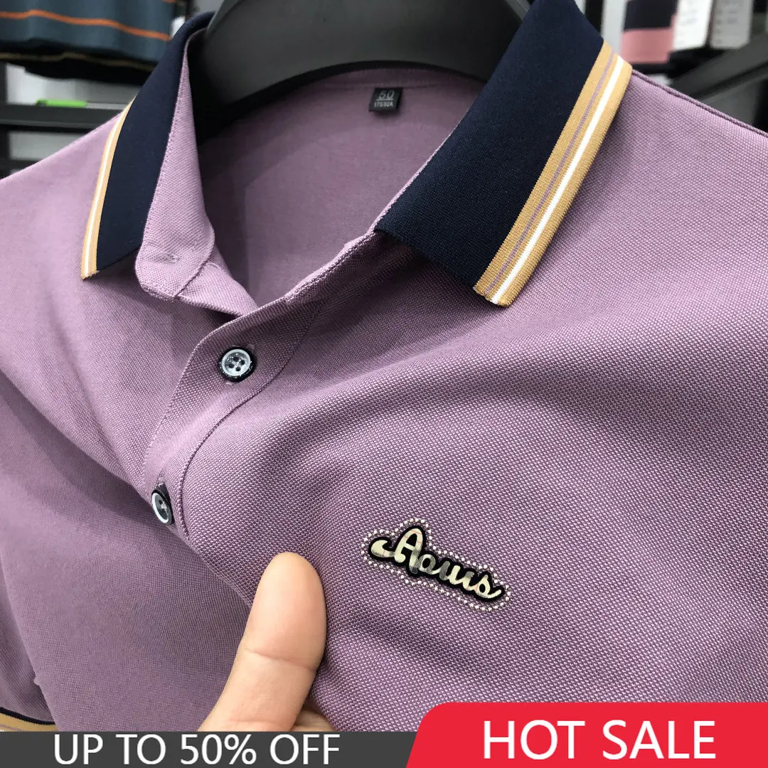 High End Embroidery Polo Shirts Summer Cotton T-shirts Fashion Casual Lapel Tops Trend Men Clothing Ropa Hombre Camisa Masculina
High End Embroidery Polo Shirts Summer Cotton T-shirts Fashion Casual Lapel Tops Trend Men Clothing Ropa Hombre Camisa Masculina