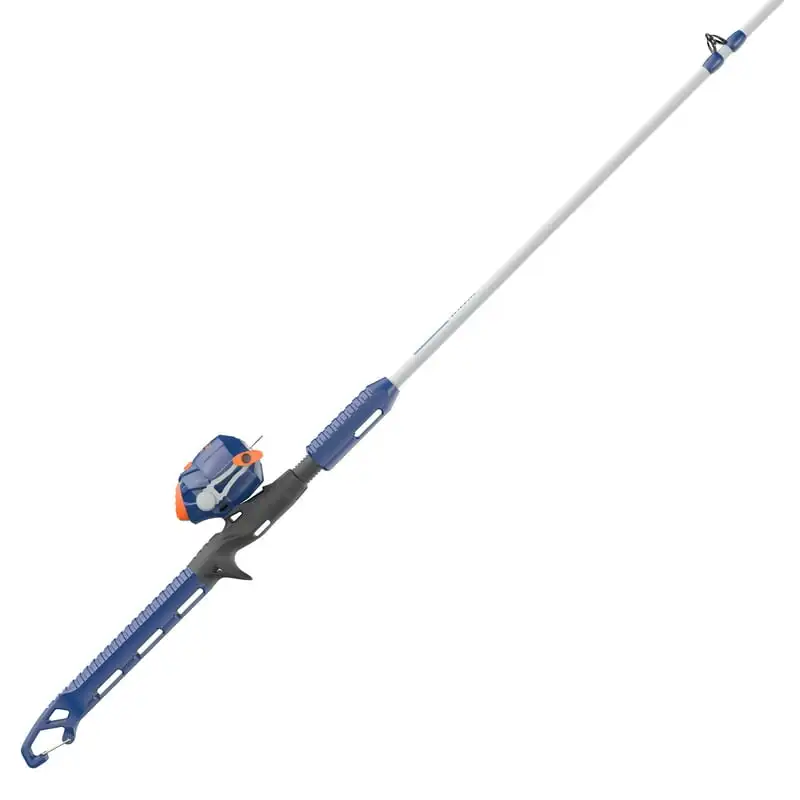 Wilder Spincast Reel and Fishing Rod Combo, 4 Ft. 3 In. 2-Piece Fishing Pole, Size 20 Reel, Changeable Right- or Left-Hand Retri
Wilder Spincast Reel and Fishing Rod Combo, 4 Ft. 3 In. 2-Piece Fishing Pole, Size 20 Reel, Changeable Right- or Left-Hand Retri