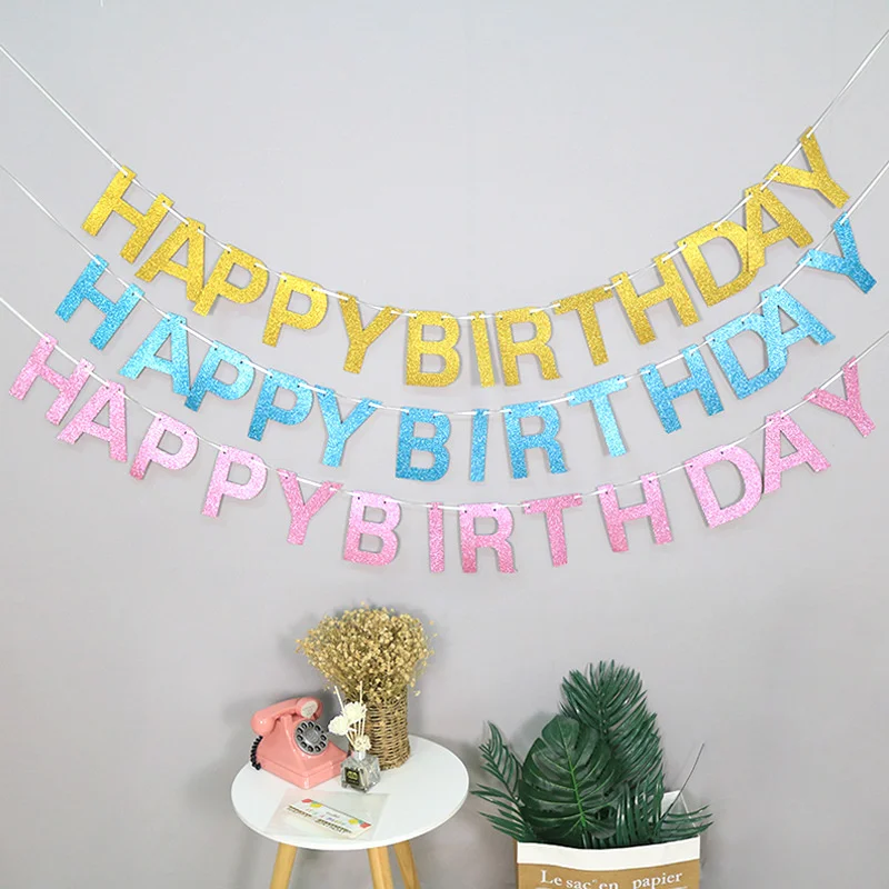 Baby happy birthday letter banner birthday party background layout supplies bronzing birthday letter pull flag pull flower
Baby happy birthday letter banner birthday party background layout supplies bronzing birthday letter pull flag pull flower
