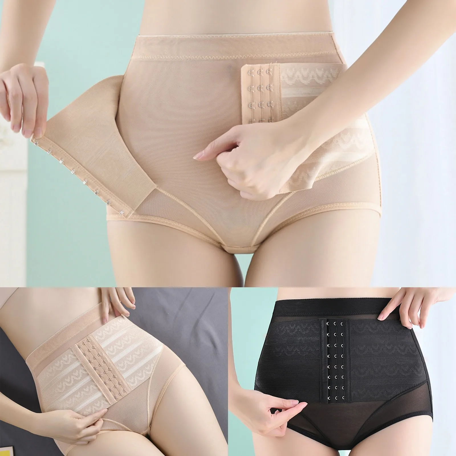 2024 Women's Fashionable Waist Retraction Underpants Costume Tight Fitting Shaping Solid Color Style Slimming Briefs For Women
2024 Women's Fashionable Waist Retraction Underpants Costume Tight Fitting Shaping Solid Color Style Slimming Briefs For Women