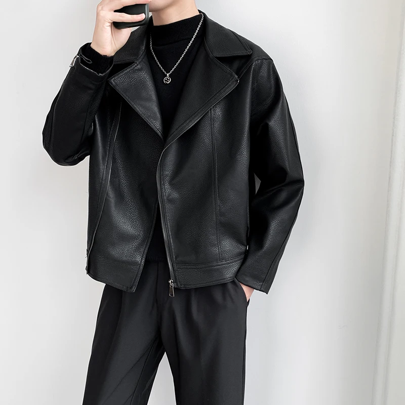 Куртка мужская короткая кожаная в винтажном стиле, мотоциклетная модная свободная повседневная верхняя одежда в Корейском стиле, уличная о...
Куртка мужская короткая кожаная в винтажном стиле, мотоциклетная модная свободная повседневная верхняя одежда в Корейском стиле, уличная о...