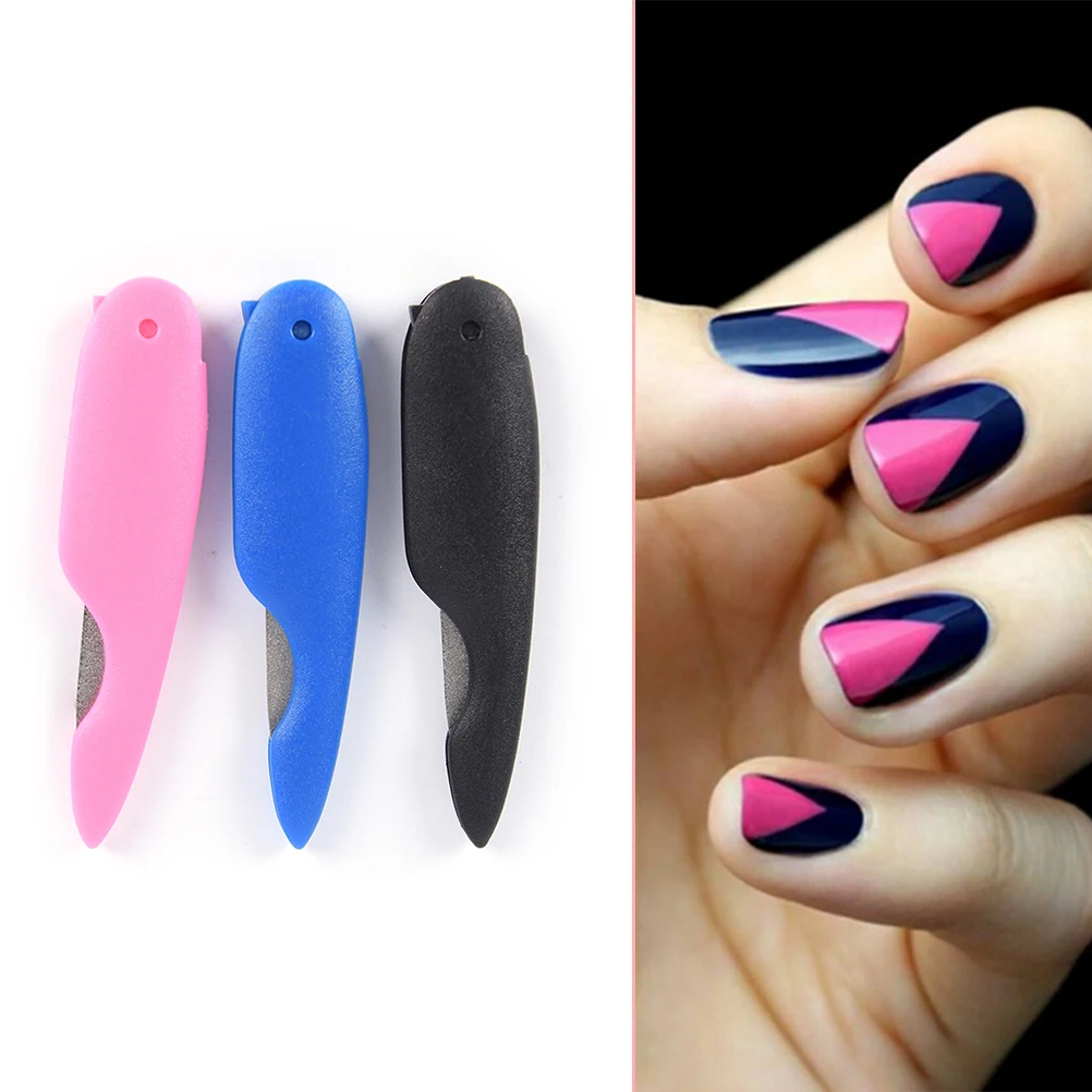 1PC Mini Folding Nail File Metal Manicure File Double-sided Grinding Rod Scrub Nail Art Accessories
1PC Mini Folding Nail File Metal Manicure File Double-sided Grinding Rod Scrub Nail Art Accessories