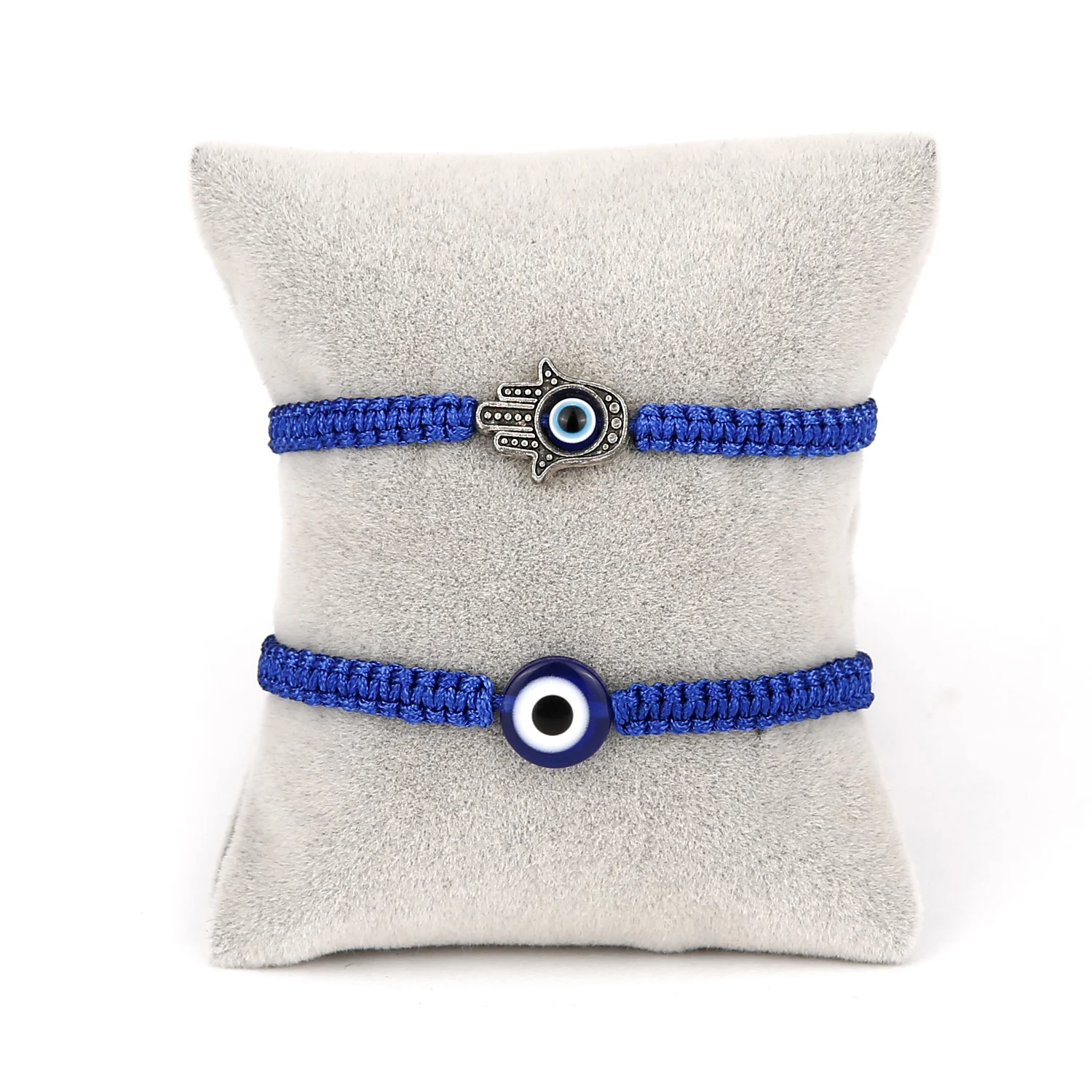 Palm Blue Evil Eye Braided Bracelet For Women Fashion Lucky Turkish Adjustable Blue Black Rope Handmade Weave Bracelet Jewelry
Palm Blue Evil Eye Braided Bracelet For Women Fashion Lucky Turkish Adjustable Blue Black Rope Handmade Weave Bracelet Jewelry