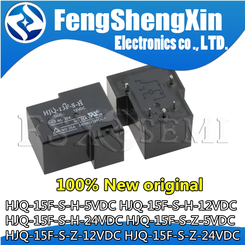 10pcs HJQ-15F HJQ-15F-S-H-5VDC HJQ-15F-S-H-12VDC HJQ-15F-S-H-24VDC HJQ-15F-S-Z-5VDC HJQ-15F-S-Z-12VDC HJQ-15F-S-Z-24VDC Relay