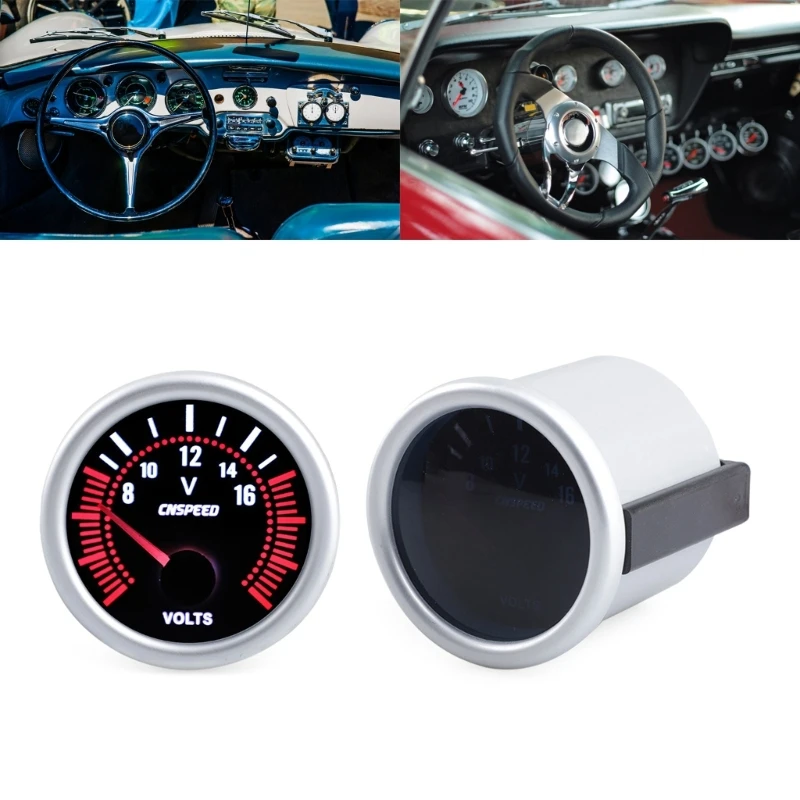 52mm LED Digital Voltmeter Panel Meter Tester Monitor Gauge Battery 
52mm LED Digital Voltmeter Panel Meter Tester Monitor Gauge Battery