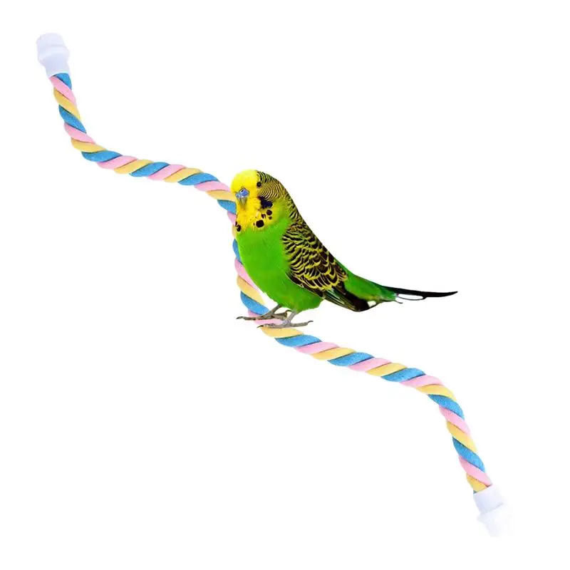 Rope Bungee Bird Toy Bird Cage Accessories Perches Stand Rope Stand Cotton Climbing Rope Bird Exercise Tool For Small And Medium
Rope Bungee Bird Toy Bird Cage Accessories Perches Stand Rope Stand Cotton Climbing Rope Bird Exercise Tool For Small And Medium