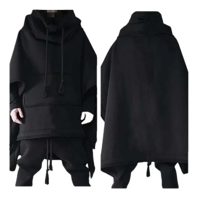Medium and Long Bat Sleeve Cape die Jacket Men's Autumn Wool Jacket Fashion Men's Personality Shawl Men's Wool Jacket Top
Medium and Long Bat Sleeve Cape die Jacket Men's Autumn Wool Jacket Fashion Men's Personality Shawl Men's Wool Jacket Top