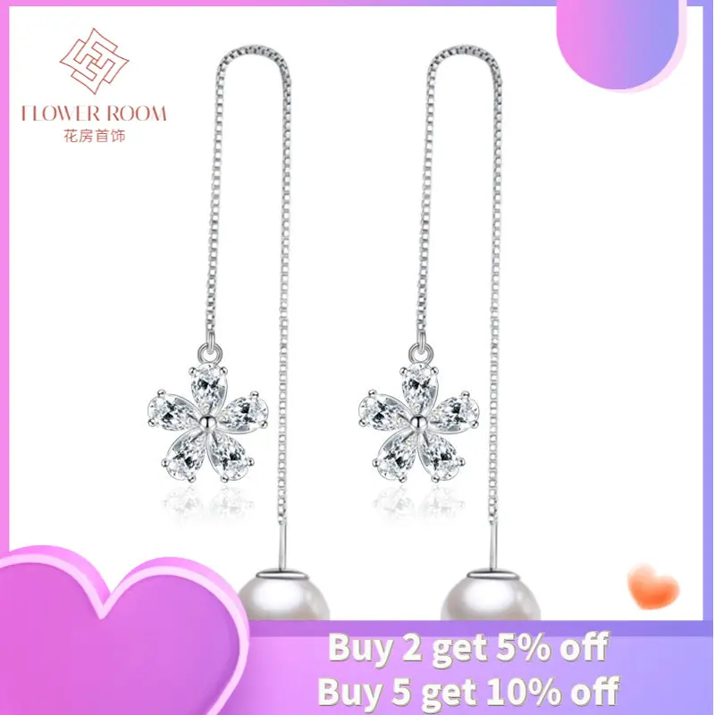 2022 Fashion Earrings Stylish Zircon Elegant Flower Pearl Earline Long Section Korean Style Gift For Women Girls Free Shipping
2022 Fashion Earrings Stylish Zircon Elegant Flower Pearl Earline Long Section Korean Style Gift For Women Girls Free Shipping