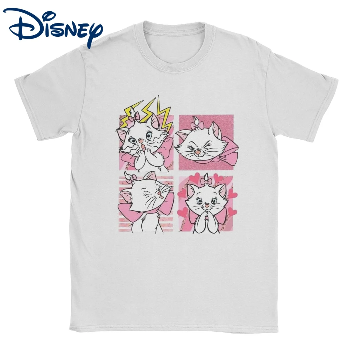 Футболки Disney для мужчин и женщин, мультяшный рисунок кошки аристомерии Мари, из чистого хлопка, дизайнерская одежда, подарок на день рождени...
Футболки Disney для мужчин и женщин, мультяшный рисунок кошки аристомерии Мари, из чистого хлопка, дизайнерская одежда, подарок на день рождени...