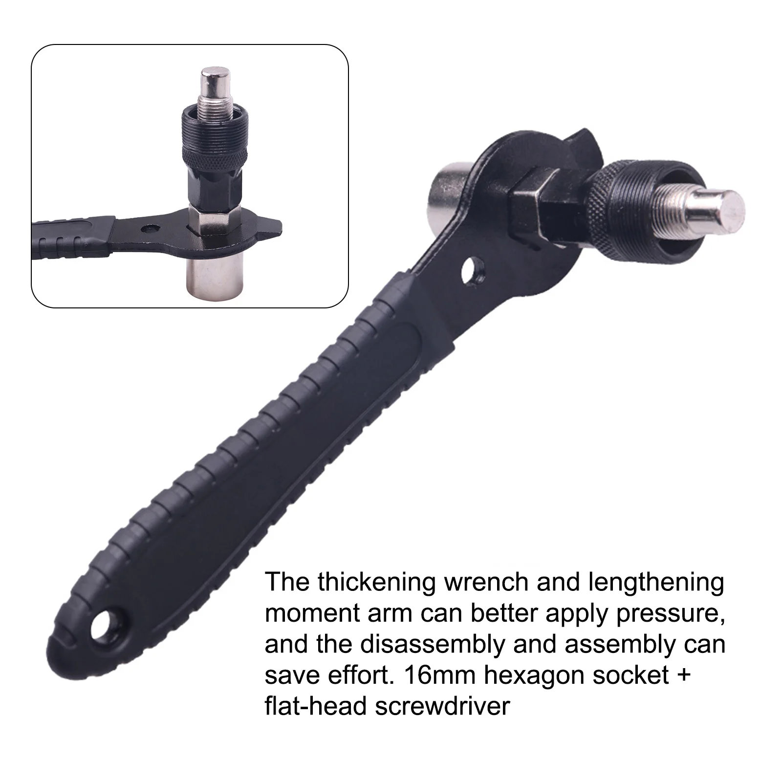 Bike Repair Tool Bicycle Removal Tool Outdoor Sports Black Carbon Steel Crank L-wrench Portable Puller Bicycle
Bike Repair Tool Bicycle Removal Tool Outdoor Sports Black Carbon Steel Crank L-wrench Portable Puller Bicycle