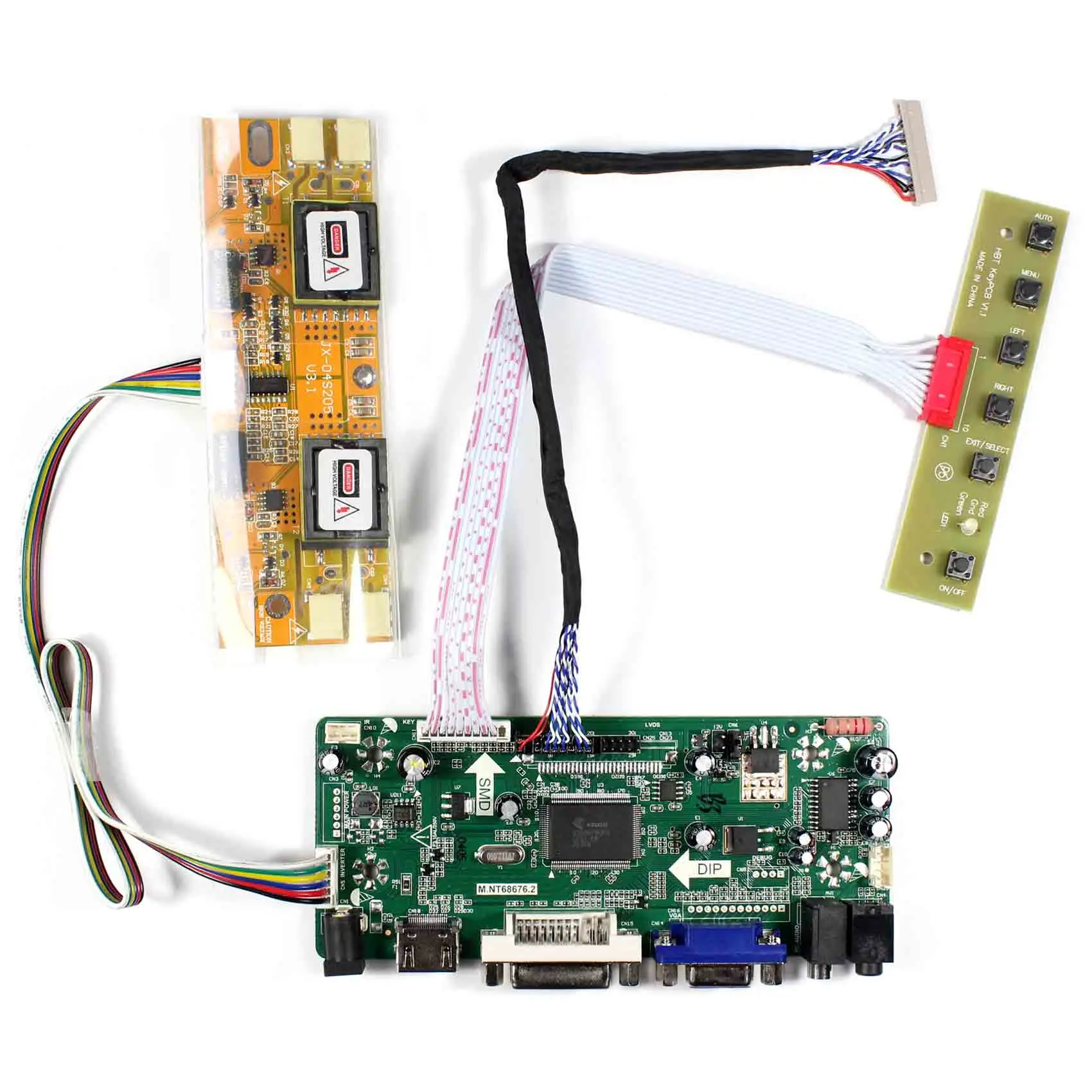 For 15inch 4CCFL 20P 1024x768 LTM150XH-L02 LTA150B850F LQ150X1LW71N LQ150X1LW73 LCD Screen HD-MI VGA LCD Controller Board
For 15inch 4CCFL 20P 1024x768 LTM150XH-L02 LTA150B850F LQ150X1LW71N LQ150X1LW73 LCD Screen HD-MI VGA LCD Controller Board