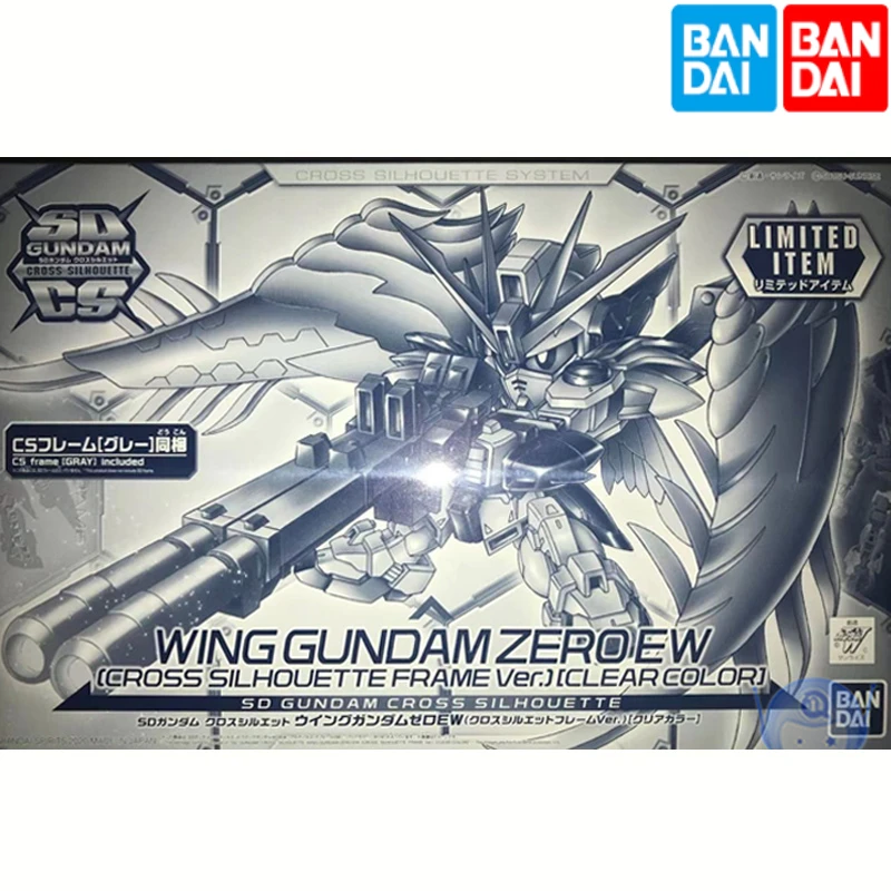 

Bandai Gundam Venue Limited SDCS Flying Wing Dropped Hair EW Color Transparent Original Puzzle Model Toys Collectible Gifts