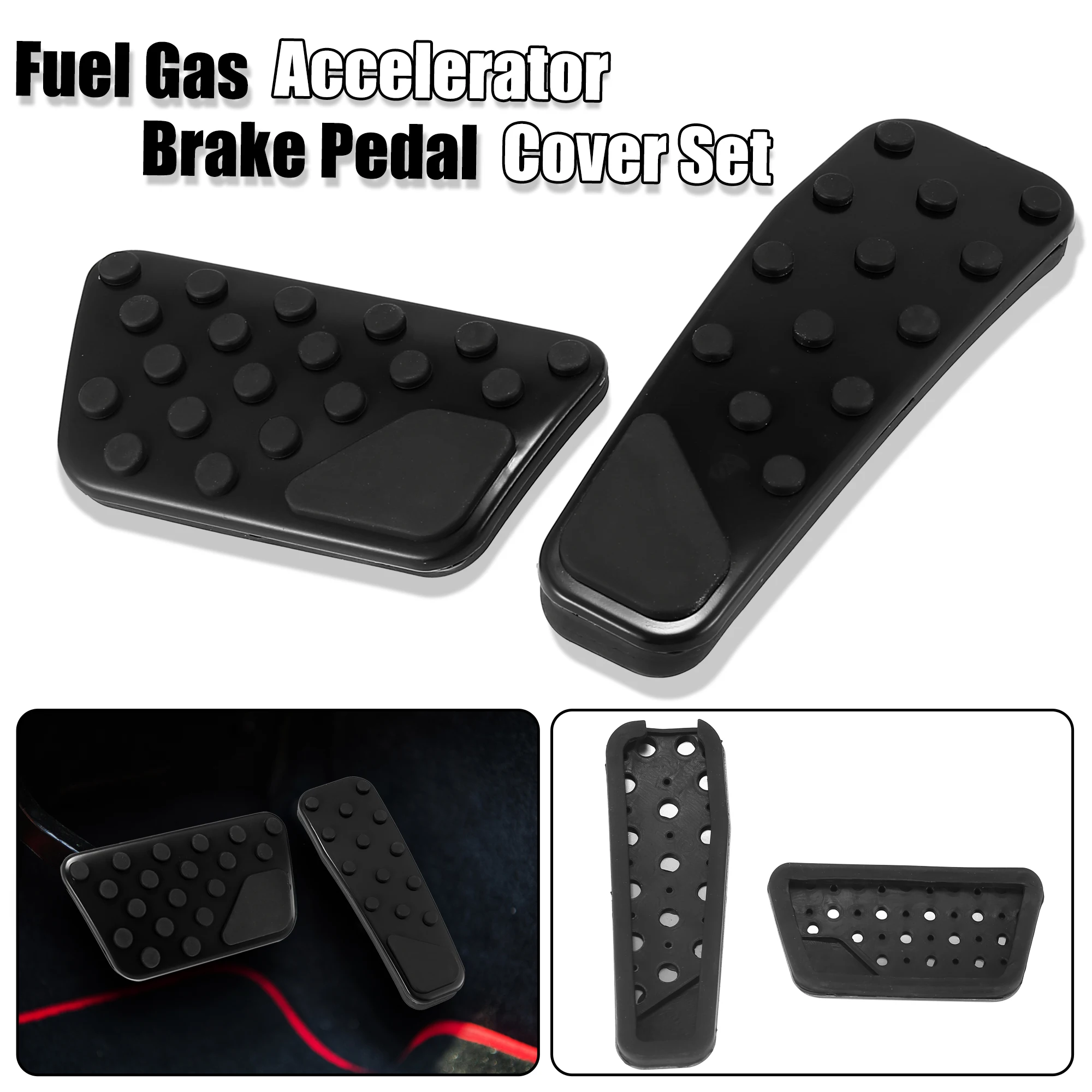 Uxcell Brake Pedal Pad Gas Accelerator Pedal Cover Replace Set for Dodge Challenger Charger for Chrysler 300 2009-2019
Uxcell Brake Pedal Pad Gas Accelerator Pedal Cover Replace Set for Dodge Challenger Charger for Chrysler 300 2009-2019