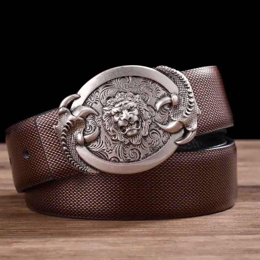 Men Leather Belt NEW Luxury Leather Belt for Men Fashion Men Cowskin Leather Belt Male Waistband width:3.3cm length:110-125cm
Men Leather Belt NEW Luxury Leather Belt for Men Fashion Men Cowskin Leather Belt Male Waistband width:3.3cm length:110-125cm