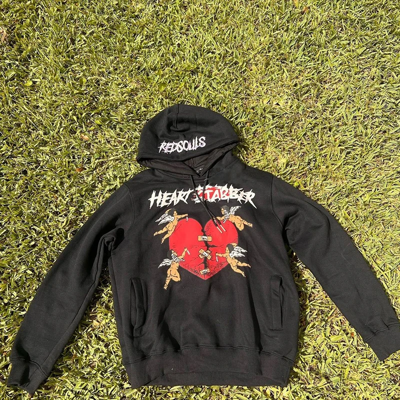 Men Vintage New Heart-shaped Hoodies Autumn Winter printing hoodies men's Y2K street hip-hop hoodies couple casual sweatshirt
Men Vintage New Heart-shaped Hoodies Autumn Winter printing hoodies men's Y2K street hip-hop hoodies couple casual sweatshirt
