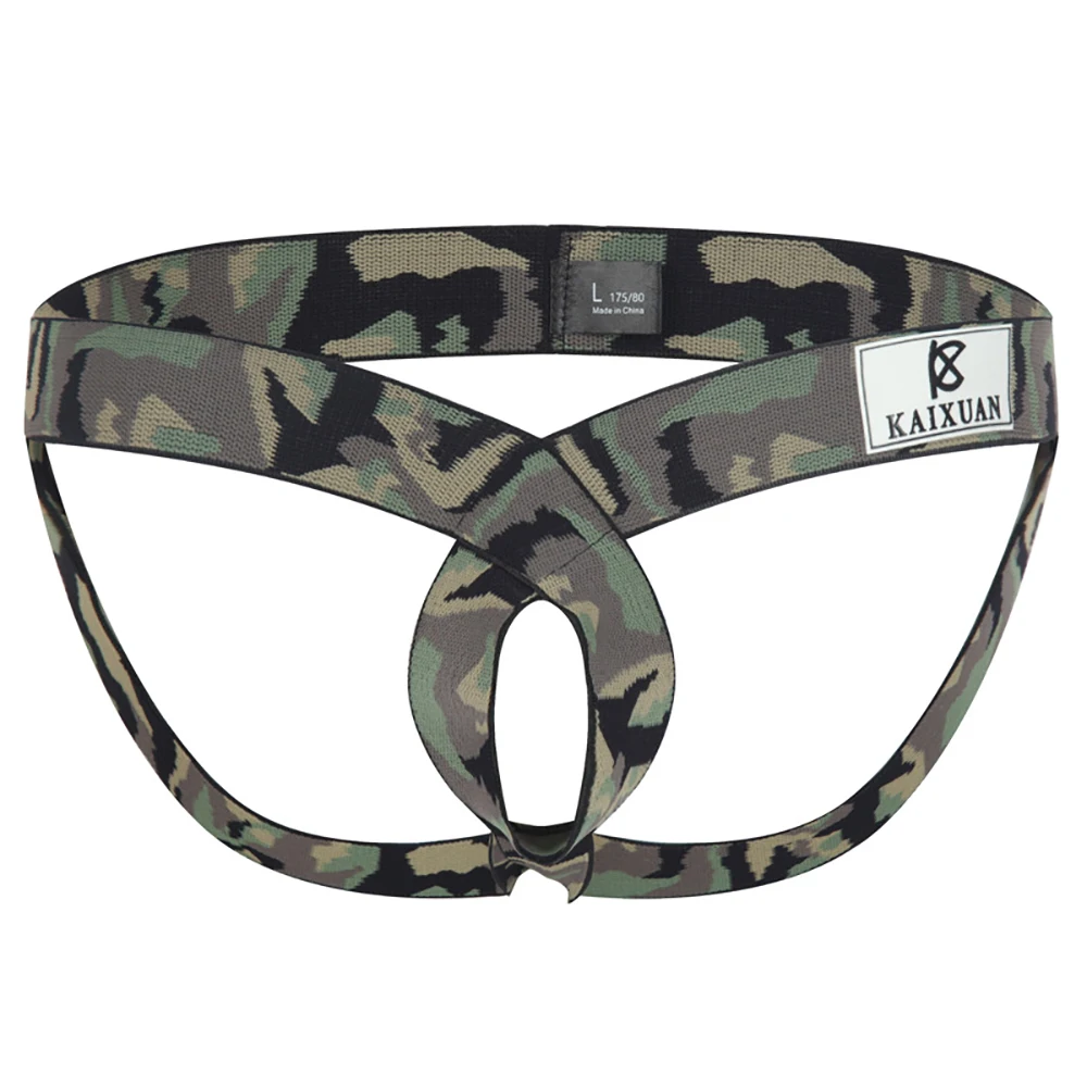 2022 Fashion Men's Hollow Sexy Low Rise Camouflage Briefs Jock Strap T-Back Mens Thongs And G String Bikini Gays Underwears
2022 Fashion Men's Hollow Sexy Low Rise Camouflage Briefs Jock Strap T-Back Mens Thongs And G String Bikini Gays Underwears