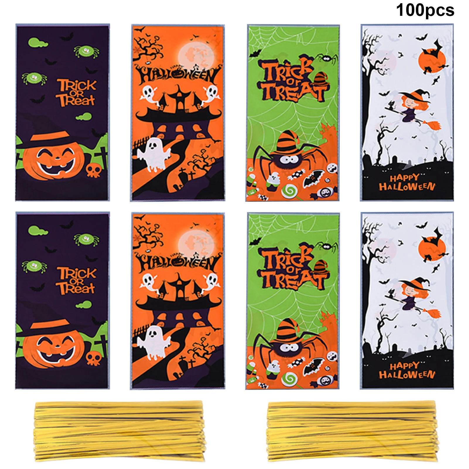 100 шт., подарочные пакеты для конфет с галстуками, 10,83x5,12 дюймов
100 шт., подарочные пакеты для конфет с галстуками, 10,83x5,12 дюймов