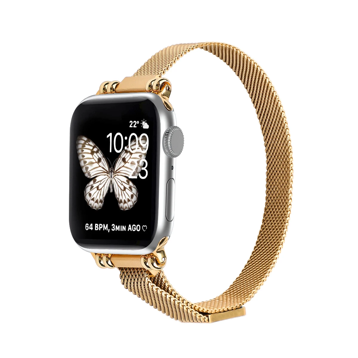 Металлические Магнитные ремешки, совместимые с Apple Watch, тонкий Миланский Браслет из нержавеющей стали iWatch Series Ultra 8/SE/7/6/5/4/3/2/1
Металлические Магнитные ремешки, совместимые с Apple Watch, тонкий Миланский Браслет из нержавеющей стали iWatch Series Ultra 8/SE/7/6/5/4/3/2/1