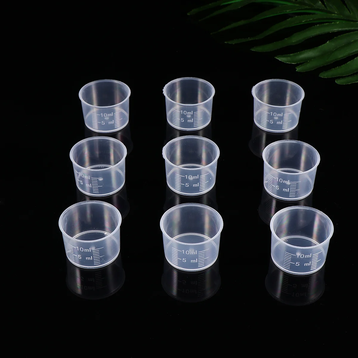 

Одноразовые мерные стаканы из прозрачной эпоксидной смолы, стеклянные контейнеры, жидкости, 100 шт.