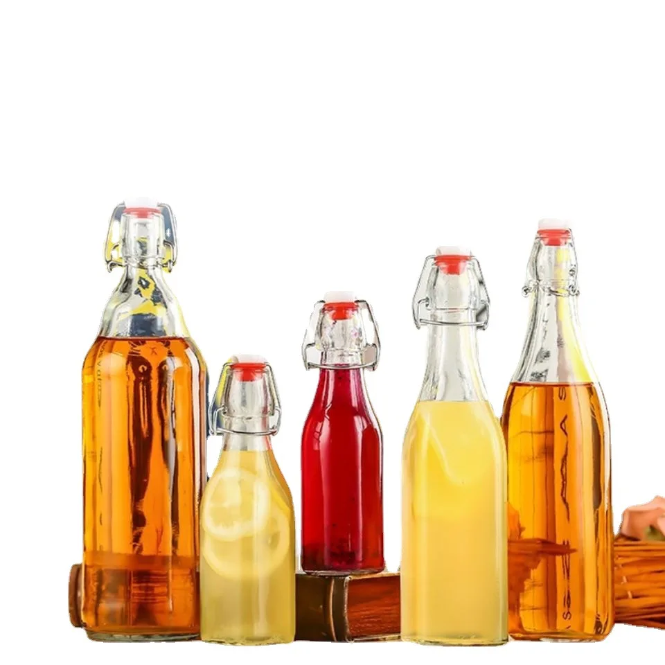 500ml1000ml Self-made Wine Bottle Sealed Cans Wine Glass Bottle Oil Bottle Enzyme Empty Bottle
500ml1000ml Self-made Wine Bottle Sealed Cans Wine Glass Bottle Oil Bottle Enzyme Empty Bottle