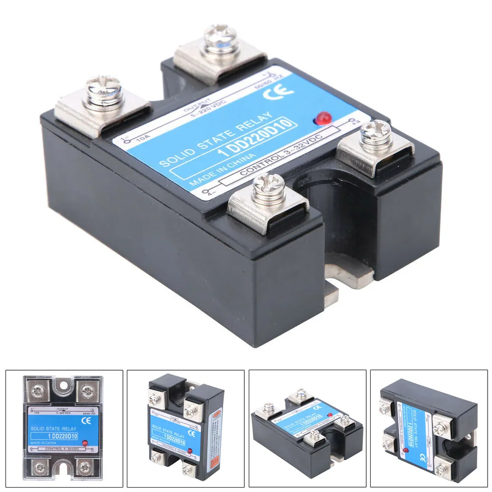 Solid State Relay No Contact Switch Output 5-220VDC With LED Indicator 1.18x1.73x2.32in 30x44x59mm Aluminum Bolted
Solid State Relay No Contact Switch Output 5-220VDC With LED Indicator 1.18x1.73x2.32in 30x44x59mm Aluminum Bolted