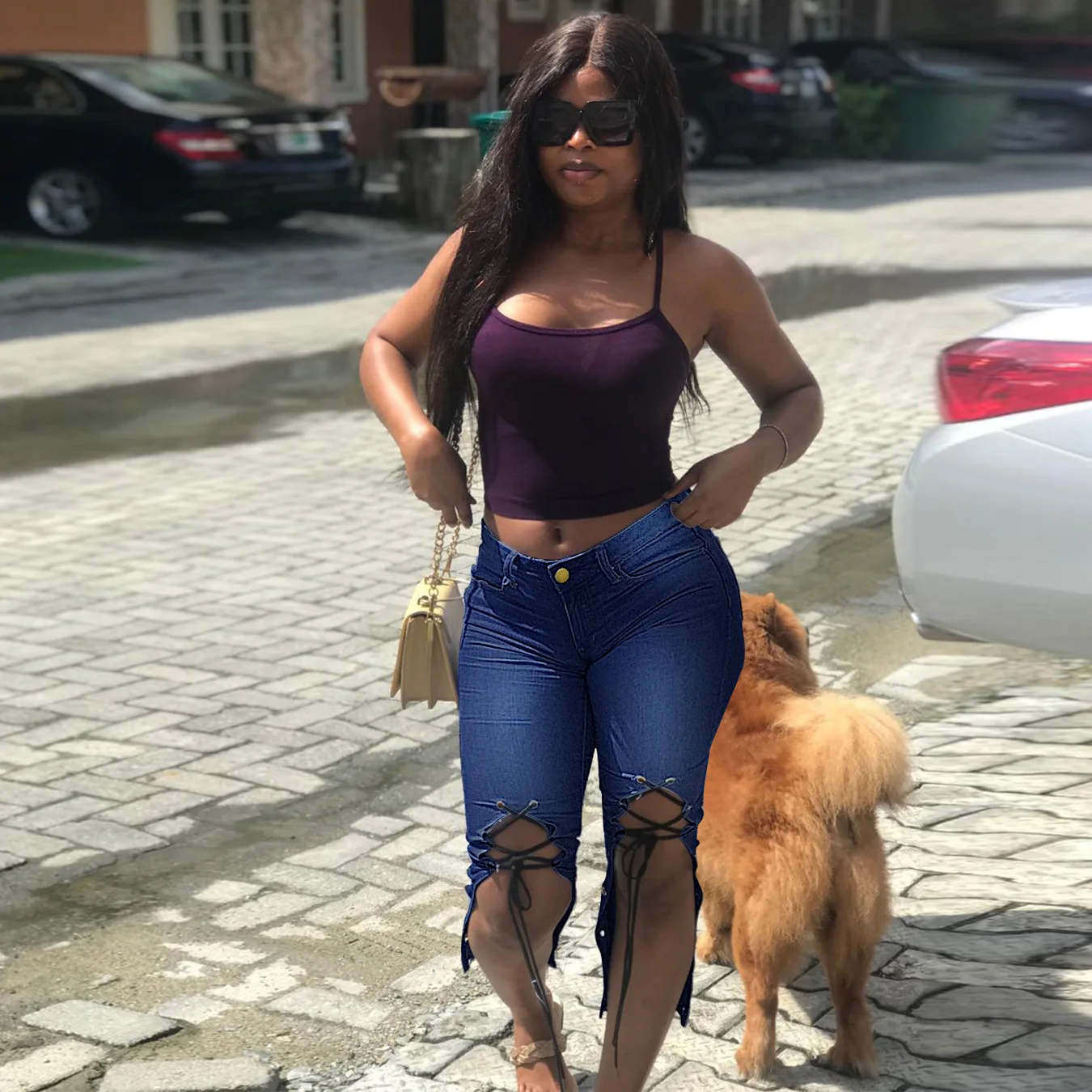 High Waist Jeans For Women Slim Stretch Denim Jean Bodycon Tassel Belt Bandage Skinny Push Up Jeans Woman
High Waist Jeans For Women Slim Stretch Denim Jean Bodycon Tassel Belt Bandage Skinny Push Up Jeans Woman