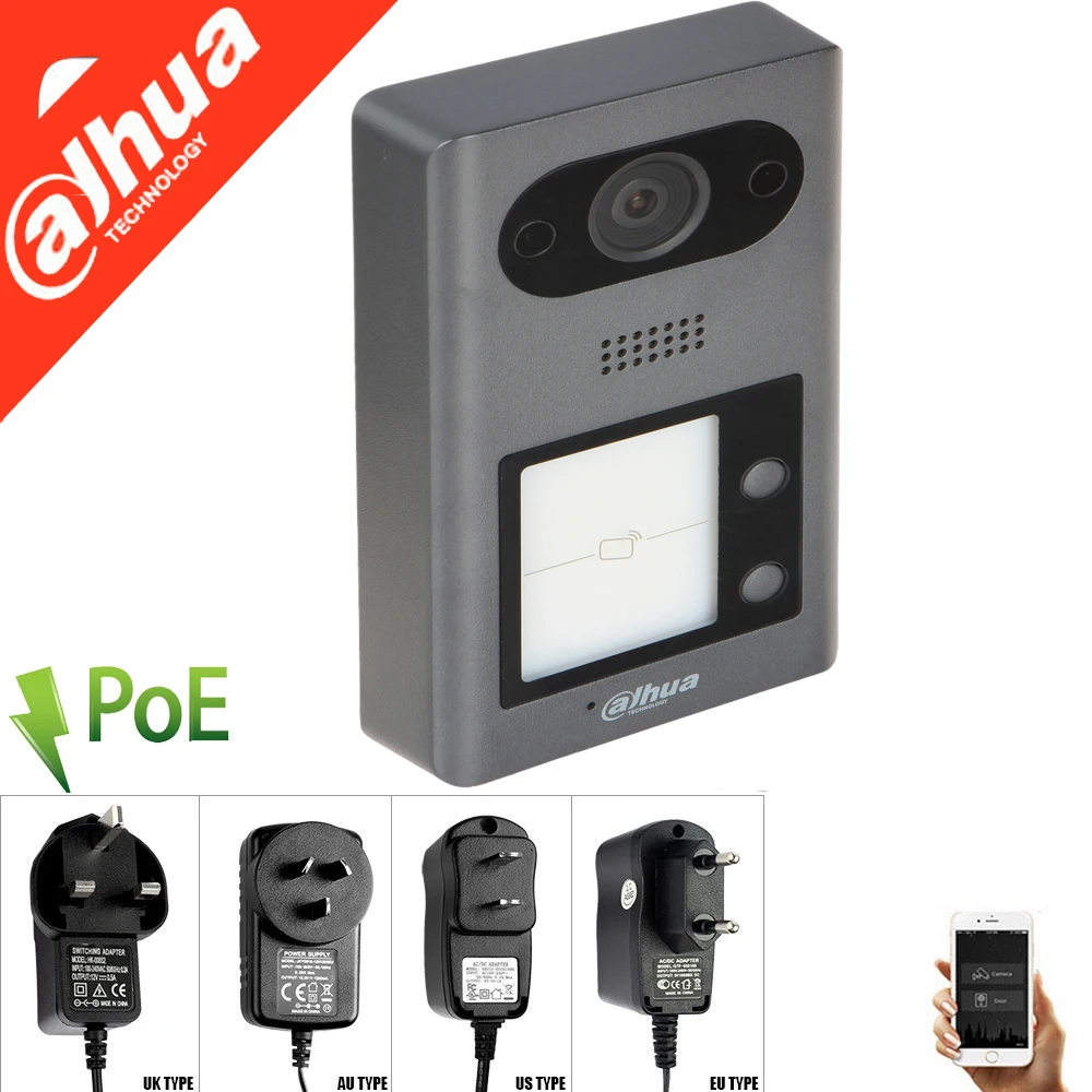 Dahua 2MP VTO3211D-P2-S2 IP 2 кнопки POE Villa Outdoor Station H.264 двухстороннее аудио шумоподавление IK08 IP65
Dahua 2MP VTO3211D-P2-S2 IP 2 кнопки POE Villa Outdoor Station H.264 двухстороннее аудио шумоподавление IK08 IP65