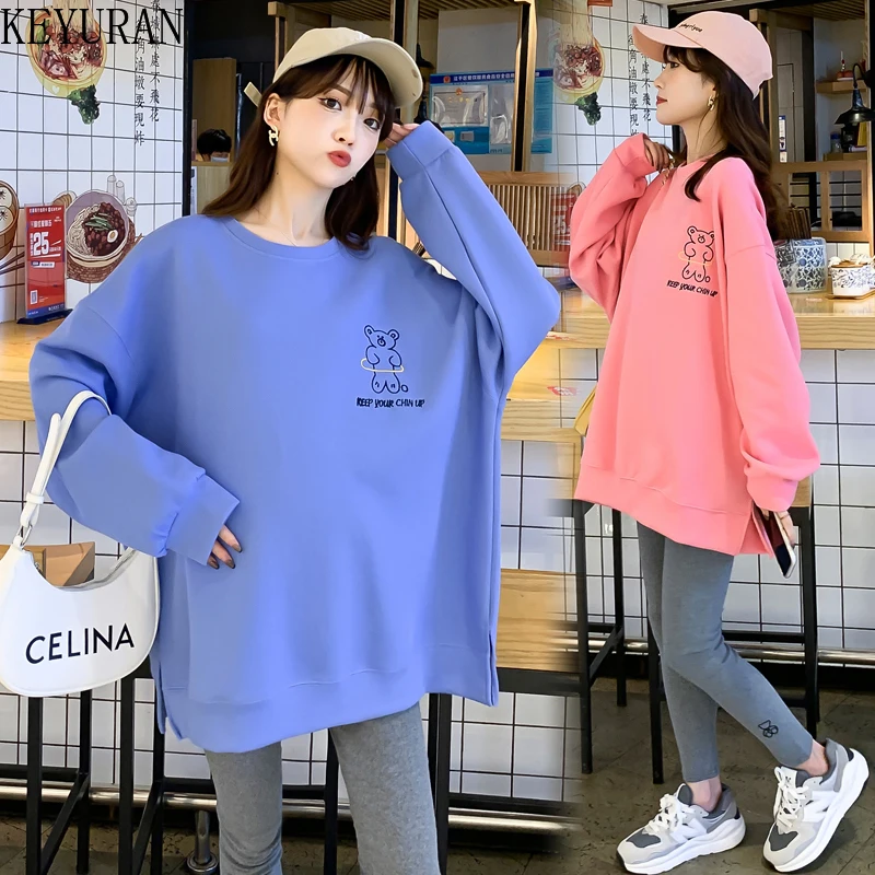 Cotton Loose Plus Size Maternity Sweatshirt 2022 Spring New Long Sleeve Bear Hoodies Pregnancy Tops Clothes for Pregnant Women
Cotton Loose Plus Size Maternity Sweatshirt 2022 Spring New Long Sleeve Bear Hoodies Pregnancy Tops Clothes for Pregnant Women