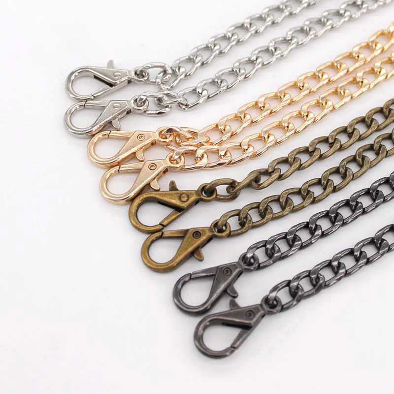 40-120cm Handbag Metal Chains Shoulder Bag Strap DIY Purse Chain Gold Silver Bronze Black Handles Bag Accessories Chain
40-120cm Handbag Metal Chains Shoulder Bag Strap DIY Purse Chain Gold Silver Bronze Black Handles Bag Accessories Chain