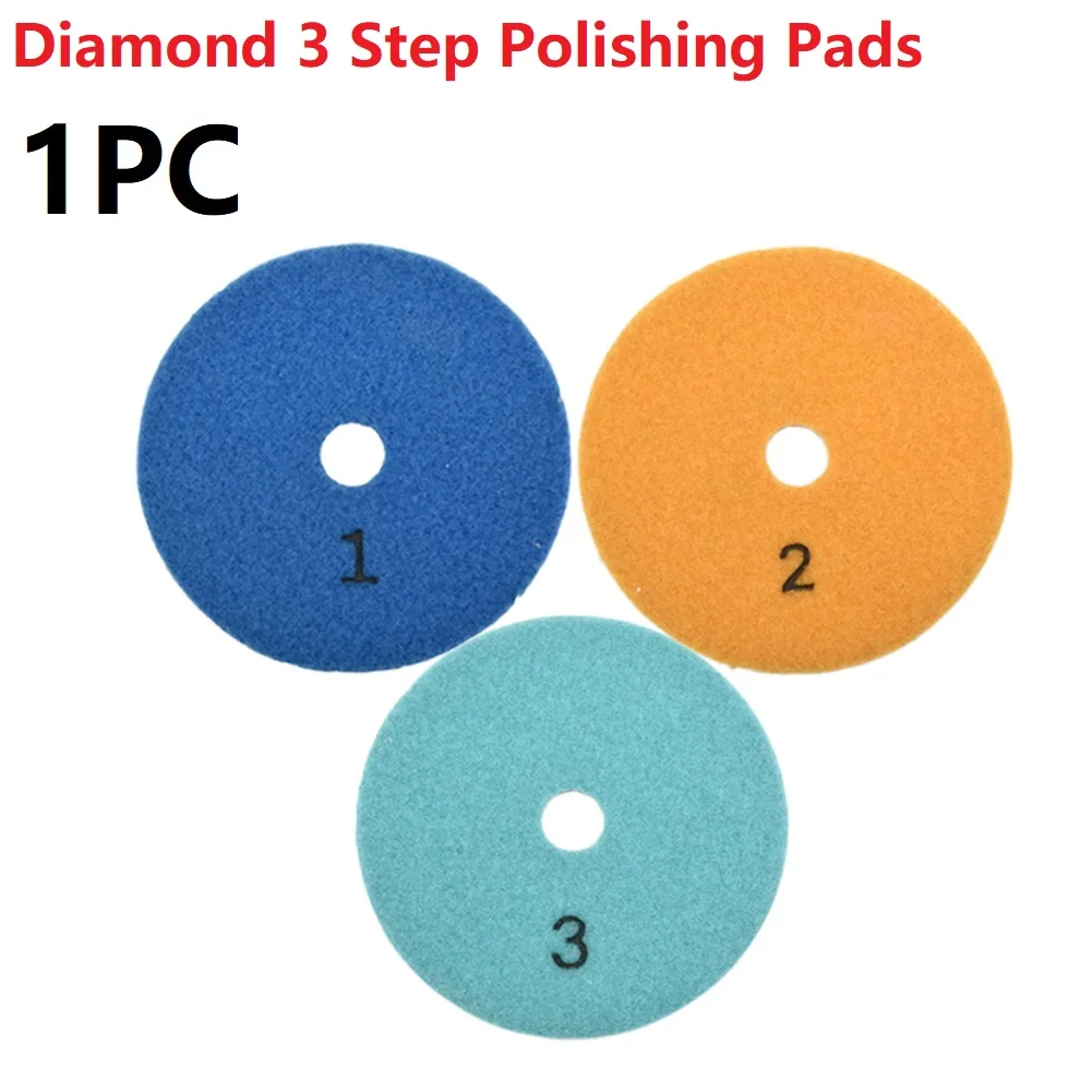 1 * Grit Polishing Pad 4 Inch 100mm Dry/Wet Diamond 3 Step Polishing Pads Granite Polishing Tool 10*10*0.6cm For Marble Terrazz
1 * Grit Polishing Pad 4 Inch 100mm Dry/Wet Diamond 3 Step Polishing Pads Granite Polishing Tool 10*10*0.6cm For Marble Terrazz
