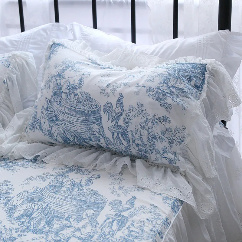 NEW Romantic Princess Pillow Case Ruffle Lace Pillowcase Home Wedding Decorations Bedding Pillowcases Pillow Cover Body Pillow
NEW Romantic Princess Pillow Case Ruffle Lace Pillowcase Home Wedding Decorations Bedding Pillowcases Pillow Cover Body Pillow