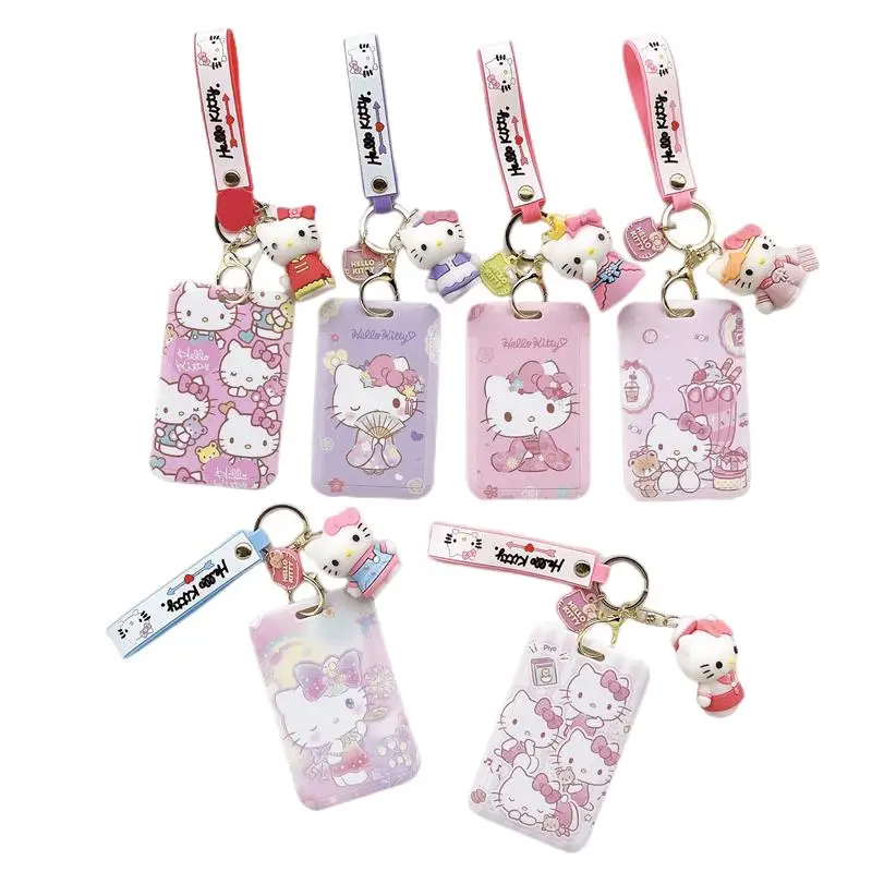 Sanrioed аниме hellokittys Женский Детский мультфильм милый студент визитница рукав рабочий Футляр для карт со шнурком кулон
Sanrioed аниме hellokittys Женский Детский мультфильм милый студент визитница рукав рабочий Футляр для карт со шнурком кулон