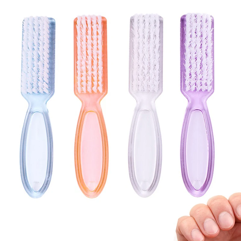 Прозрачная щетка для ногтей, чистящие щетки, пластиковая ручка, ручка, многофункциональная щетка, очистка, очистка, педикюр, маникюр
Прозрачная щетка для ногтей, чистящие щетки, пластиковая ручка, ручка, многофункциональная щетка, очистка, очистка, педикюр, маникюр