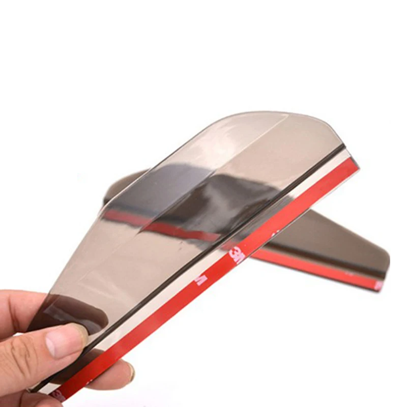 1Pair Car Rear View Mirror Rain Visor Rain Eyebrow Universal Auto Accessories 18cm*5.5cm*1cm Transparent PVC Injection Molding 
1Pair Car Rear View Mirror Rain Visor Rain Eyebrow Universal Auto Accessories 18cm*5.5cm*1cm Transparent PVC Injection Molding