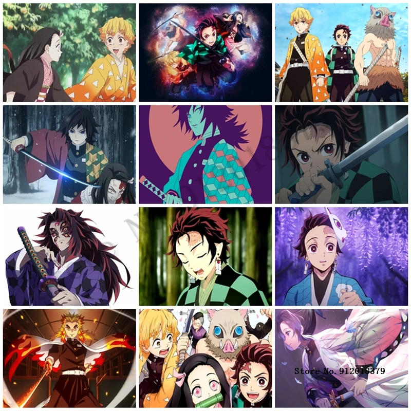 5D Diamond Painting Kit Demon Slayer Anime Kamado Tanjiro Full Diamond Embroidery Mosaic Art Cross Stitch Nursery Diy Gift Decor
5D Diamond Painting Kit Demon Slayer Anime Kamado Tanjiro Full Diamond Embroidery Mosaic Art Cross Stitch Nursery Diy Gift Decor