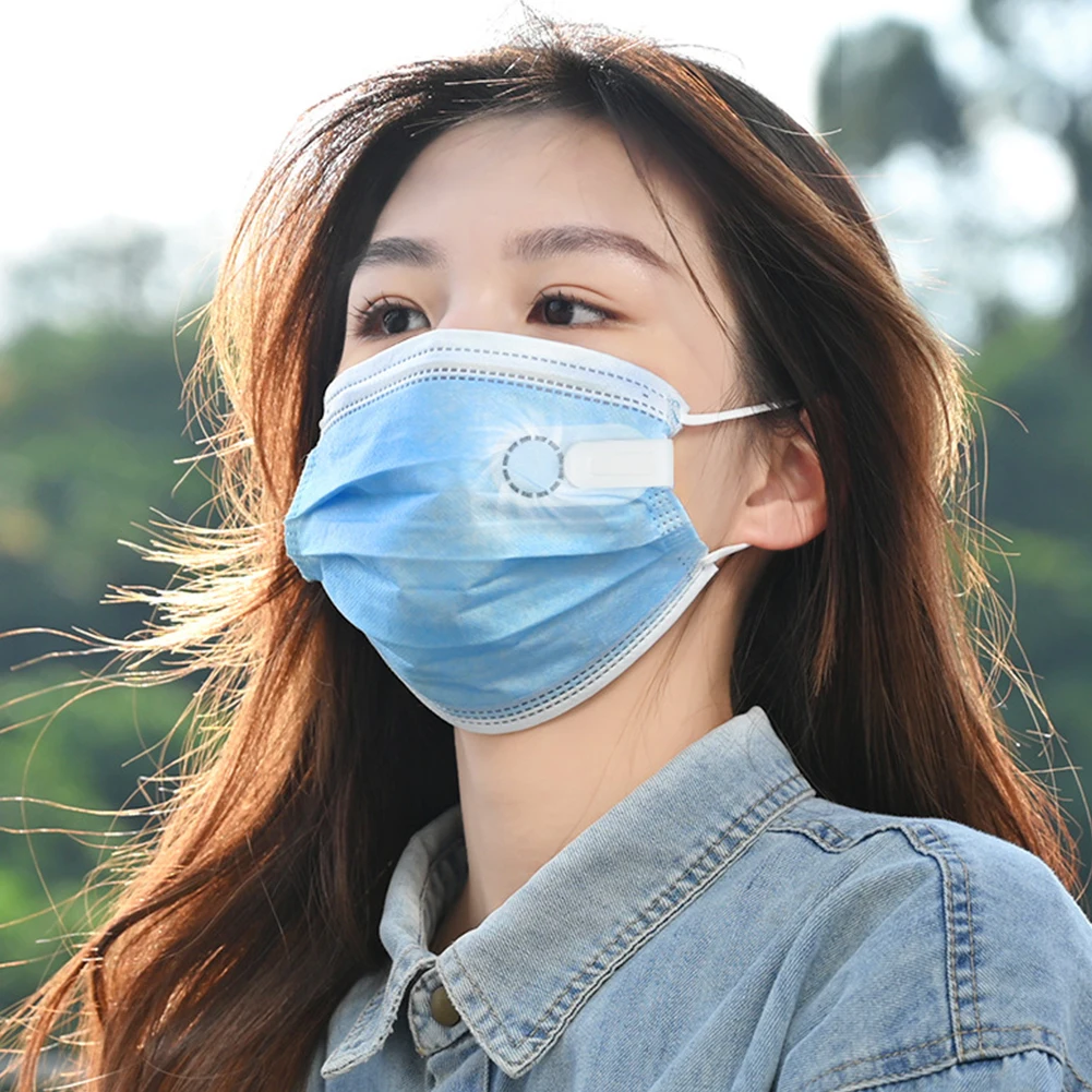 

Мини-вентилятор для маски на лицо с зажимом переносной вентилятор USB персональные переносные очистители воздуха