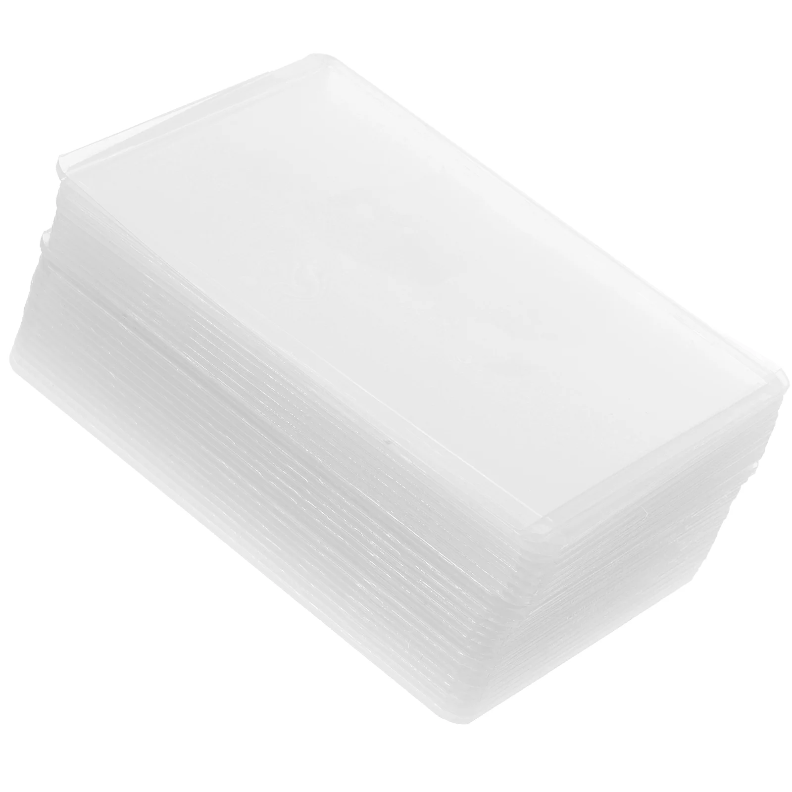 20 Pcs Protection Cap Clear Cards Covers Protective Sleeves Portable Deck Standard Trading Transparent Protector
20 Pcs Protection Cap Clear Cards Covers Protective Sleeves Portable Deck Standard Trading Transparent Protector