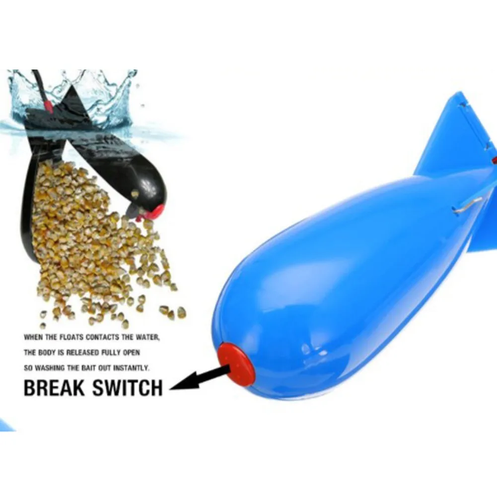1pc Carp Fishing Rocket Feeder Spod Bomb Float Lure Bait Holder Pellet Rocket Feeder Aerodynamic Fishing Accessories
1pc Carp Fishing Rocket Feeder Spod Bomb Float Lure Bait Holder Pellet Rocket Feeder Aerodynamic Fishing Accessories