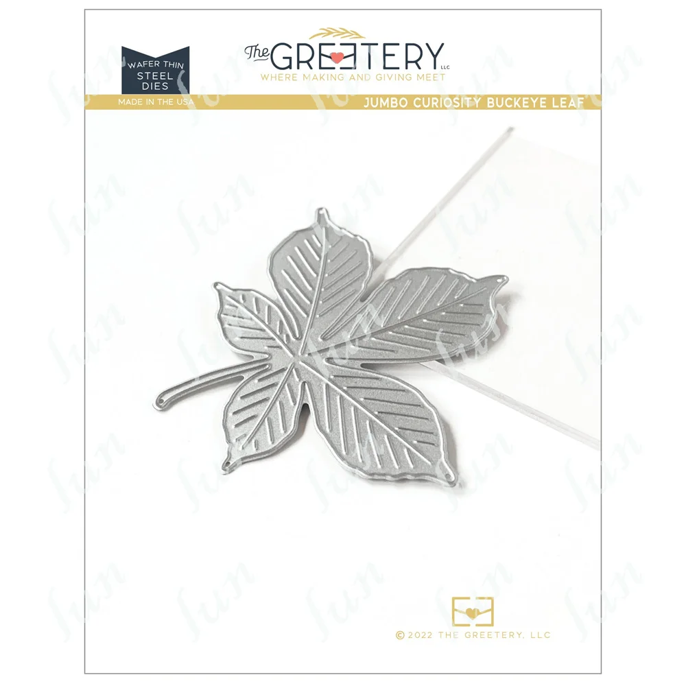 Die Cutting Dies New 2022 Jumbo Curiosity Buckeye Leaf Craft Supplies Stencils for Diy Scrapbooking Photo Album Paper Cards
Die Cutting Dies New 2022 Jumbo Curiosity Buckeye Leaf Craft Supplies Stencils for Diy Scrapbooking Photo Album Paper Cards