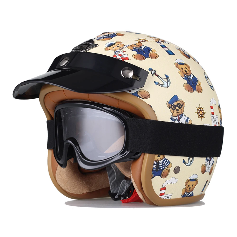 2022 детский электрический мотоциклетный шлем для мальчиков и девочек Милый Винтажный шлем для езды на мотоцикле с рисунком
2022 детский электрический мотоциклетный шлем для мальчиков и девочек Милый Винтажный шлем для езды на мотоцикле с рисунком