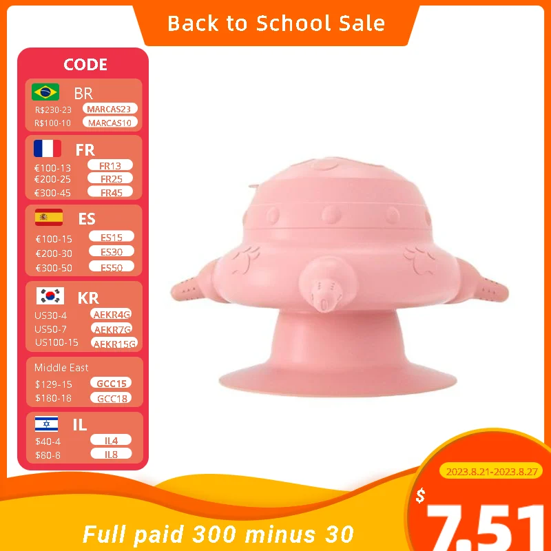 Leakproof Practical Silicone Pet Station With 4 Teats Anti Spill Rabbits Feeder Bowl Kittens Non Slip For Multiple Puppies
Leakproof Practical Silicone Pet Station With 4 Teats Anti Spill Rabbits Feeder Bowl Kittens Non Slip For Multiple Puppies