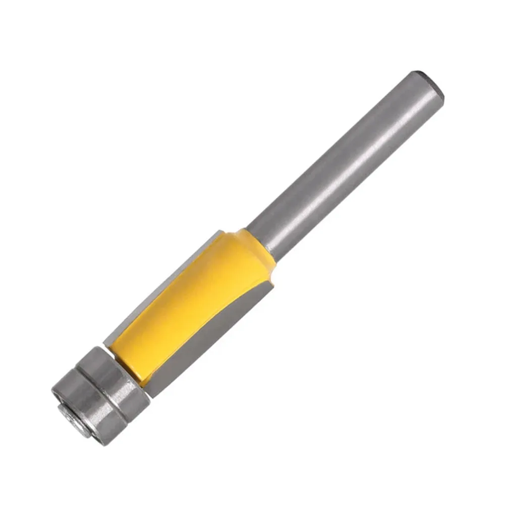 6mm Shank Carbide Straight Flush Router Bit Trimming Double Bearings Milling Cutter Router Bits For Woodwork Tool
6mm Shank Carbide Straight Flush Router Bit Trimming Double Bearings Milling Cutter Router Bits For Woodwork Tool