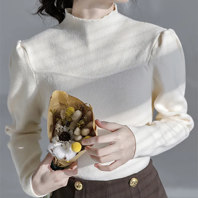 Korean Autumn Sweater Knitted Fashion 2022 Slim Winter Tops for Women Pullover Jumper Pull Femme Vintage Palace Style Pullover
Korean Autumn Sweater Knitted Fashion 2022 Slim Winter Tops for Women Pullover Jumper Pull Femme Vintage Palace Style Pullover