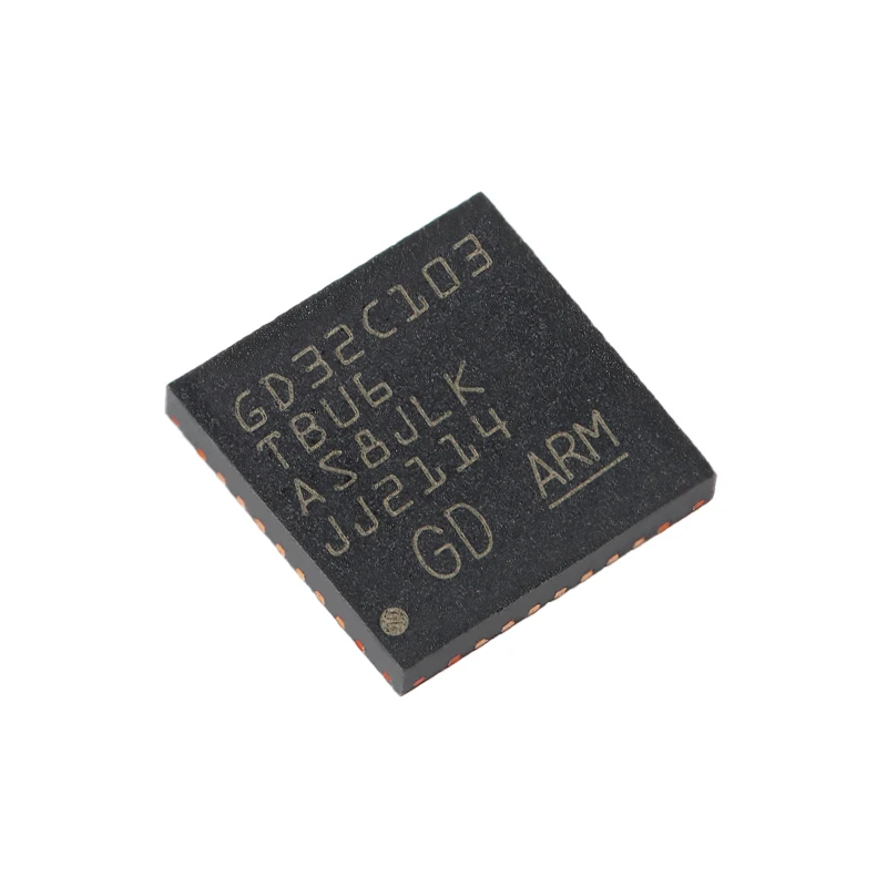10PCS/Pack original GD32C103TBU6 QFN-36 ARM Cortex-M4 32-bit microcontroller -MCU chip
10PCS/Pack original GD32C103TBU6 QFN-36 ARM Cortex-M4 32-bit microcontroller -MCU chip