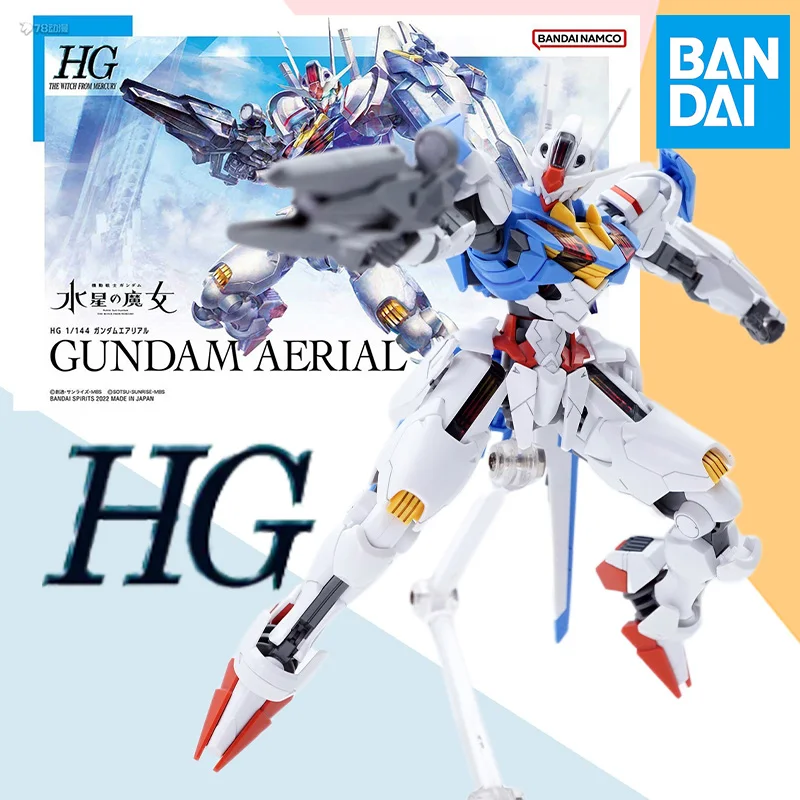 Оригинальный мобильный костюм Bandai HG 1/144, GUNDAM AERIAL The Witch From Mercury Aninm, фигурка в сборе, модель, игрушка, подарки для детей
Оригинальный мобильный костюм Bandai HG 1/144, GUNDAM AERIAL The Witch From Mercury Aninm, фигурка в сборе, модель, игрушка, подарки для детей