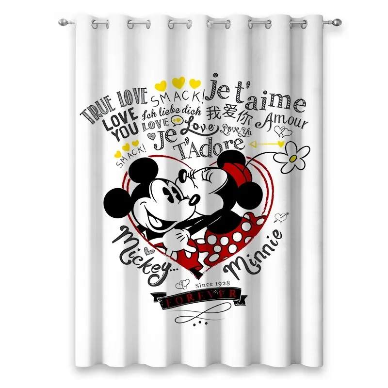2 Panels Curtain Disney Mickey Mouse Minnie Blackout Curtain for Children's Room Custom Curtains Shading Curtain Home Decor
2 Panels Curtain Disney Mickey Mouse Minnie Blackout Curtain for Children's Room Custom Curtains Shading Curtain Home Decor