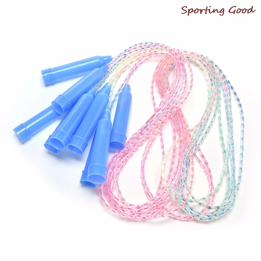 

1Pcs 2M Portable Soft PVC Children Jump Rope Crossfit Fitness Sports Training Skip Rope For Kids Fast Skipping Jumping Rope