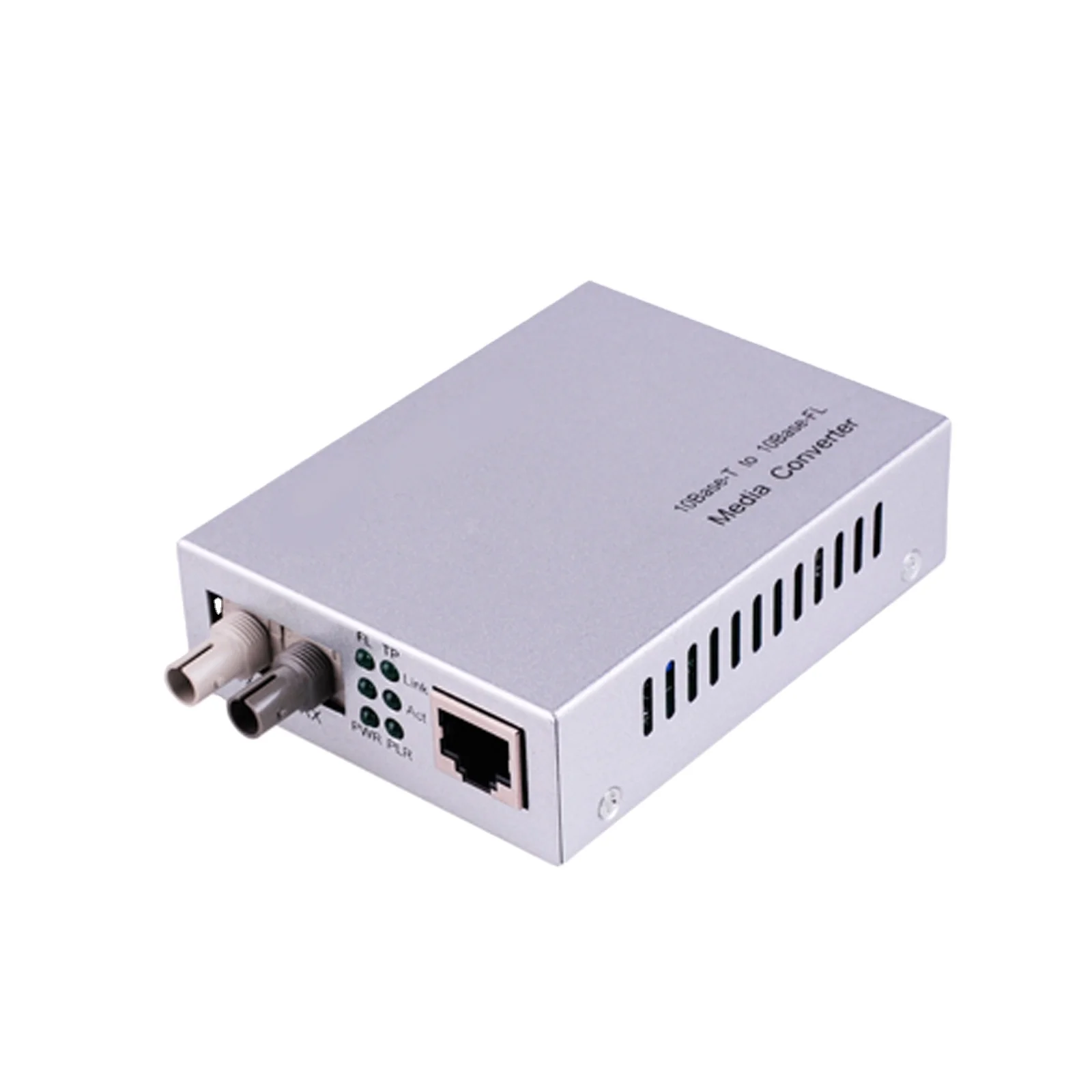 Enterprise 10Base-T to 10Base-F Fiber Media Converter Multi mode ST Connector 2KM
Enterprise 10Base-T to 10Base-F Fiber Media Converter Multi mode ST Connector 2KM